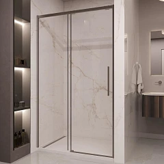 Набор фурнитуры и профиля Vincea Stella KD-VDS-1ST140GM для душевых ограждений вороненая сталь