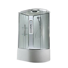 Душевая кабина AvaCan EM5812 120х80х220 L прозрачная с LED-подсветкой и гидромассажем