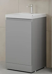 Тумба под раковину Style Line Батлер 50 напольная серая антискрейтч