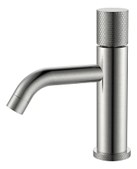 Смеситель Boheme Stick 121-NB.2 для раковины брашированный никель ручка Touch