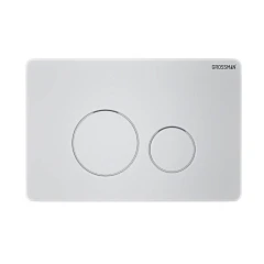 Клавиша смыва Grossman Style 700.K31.05.01M.01M белый матовый