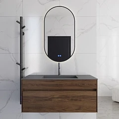 Комплект мебели Vincea Chiara 100 дуб чарльстон (серая раковина)