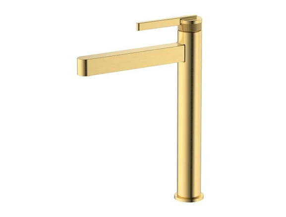 Смеситель DQ Bonn DA1702007 для раковины брашированное золото