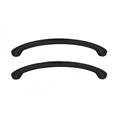 Ручки для ванны Delice серии Elite дугообразные черные матовые