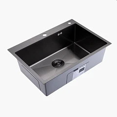 Кухонная мойка Splenka S703.7050.09 70*50 графит