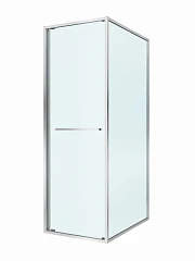 Душевой уголок Cezares Lux 80*100*195 профиль хром без поддона