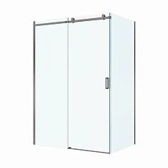Душевой уголок BelBagno Soft Close 2 150*80*200 профиль оружейная сталь без поддона