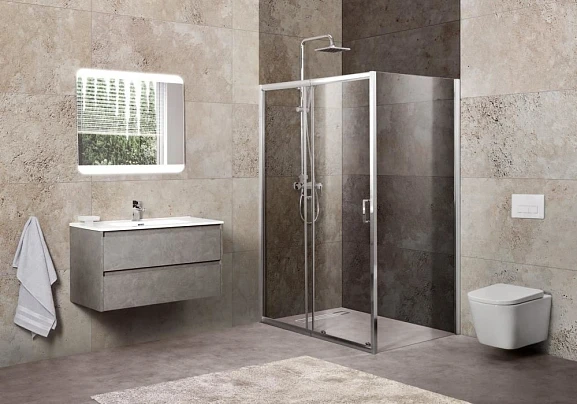 Душевой уголок BelBagno Unique 100-115*100*190 без поддона