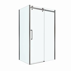 Душевой уголок BelBagno MARINO-2-AH-1-120/80-C-GM 120*80*195 профиль оружейная сталь без поддона
