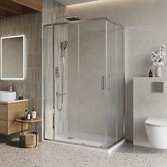 Душевой уголок BelBagno LUCE-AH-21-120/100-C-Cr 120*100*195 без поддона