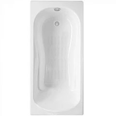 Чугунная ванна Delice Haiti Luxe 170х80 с антискользящим покрытием (комплект)