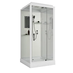 Душевая кабина Niagara Standart ST100/15Q 100х100х215 распашная, проф.белый