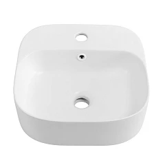 Накладная раковина Cezares CZR-6615-BO 39*39,5 белая матовая
