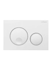 Клавиша смыва Cezares Relax RELAX-BTN-BL белый глянец