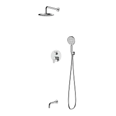 Душевой комплект DQ Leipzig DA1765601 с изливом хром