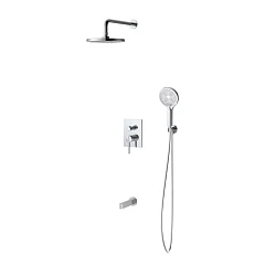 Душевой комплект DQ Bonn DA1705601 с изливом хром