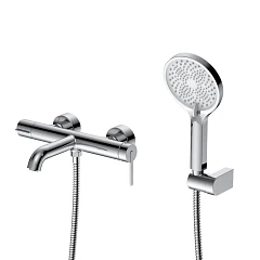 Смеситель DQ Köln DA1753201 для ванны и душа хром