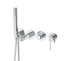 Смеситель DQ Bonn DA1704801 для ванны и душа скрытый монтаж хром