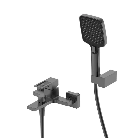 Смеситель DQ Dortmund DA1713206 для ванны и душа графит