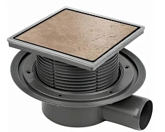 Душевой трап Bettoserb 13000085B с мультисифоном и основой под плитку