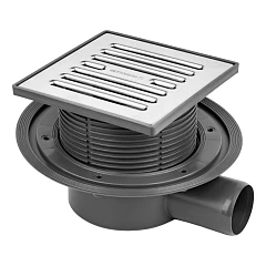 Душевой трап Bettoserb 14702509 с мультисифоном и дизайн-решеткой