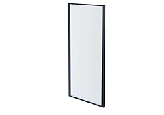 Душевая дверь в нишу Aquatek Ария 100*200 L/R распашная, профиль оружейная сталь без поддона