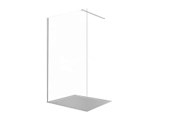 Душевая перегородка Aquatek Walk-in AQ.WI.120.1CH 120*200 с держателем L/R профиль хром без поддона