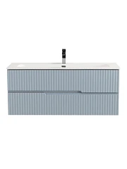 Тумба под раковину Cezares Дуэт-Н/Duet-N 120 голубая жемчужная