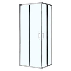 Душевое ограждение Azario Вена AZ-R36-100-CH-CL 100х100х195 прозрачное стекло 6 мм, профиль хром (без поддона)