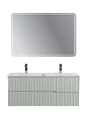 Комплект мебели Cezares Дуэт-Н/Duet-N 120 зеленый жемчужный (раковина CZR-8073-120-1-2)