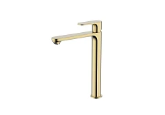 Смеситель Aquatek Альфа AQ1904BG для раковины шлифованное золото