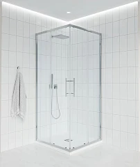 Душевой уголок Veconi Эво 300 E3-CH-12090-01-C9 Прозрачное стекло 120x90х205 (низкий поддон)