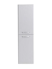 Пенал BelBagno Дуэ/Due 40 Bianco Lucido, ручки хром полированный L/R