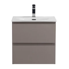 Тумба с раковиной BelBagno Крафт/Kraft 39 50 подвесная бежевая матовая (раковина BB-8099-3-50)