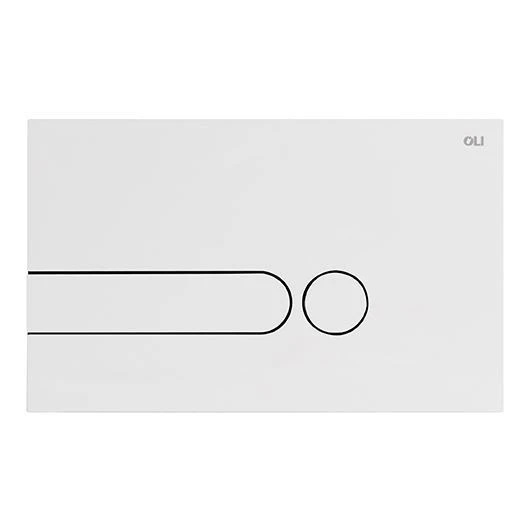 Клавиша смыва Oli I-Plate 670001 белая