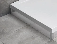 Панель для поддона Radaway 80 алюминий в хромированном цвете, для Argos Панель для поддона Radaway 80 алюминий в хромированном цвете, для Argos