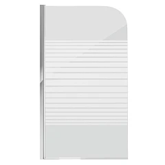 Шторка для ванны Grossman GR-100P 80*140 L/R Шторка для ванны Grossman GR-100P 80*140 L/R