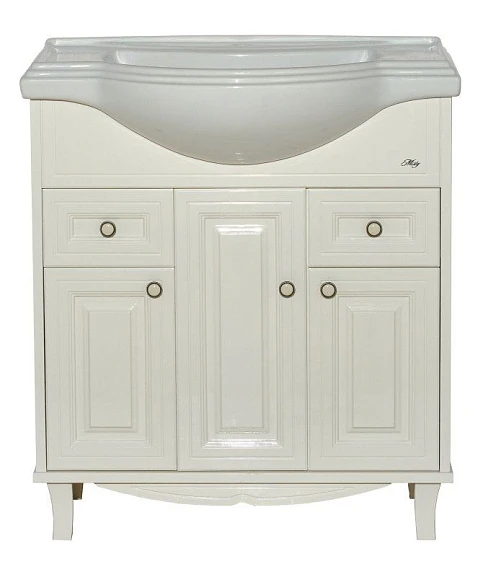 Тумба под раковину Misty Шармель 80 светло-бежевая