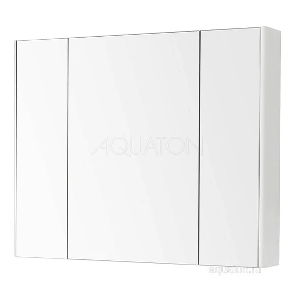 Зеркало-шкаф Aquaton Беверли 100 белый глянец