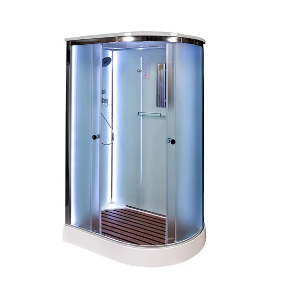 Душевая кабина Deto D102S 120х80х220 L с контурной подсветкой