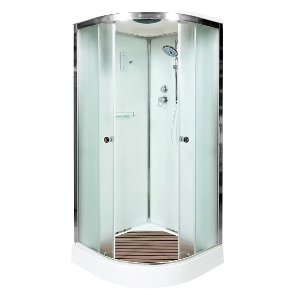 Душевая кабина Deto D09S 90х90х220 с электрикой