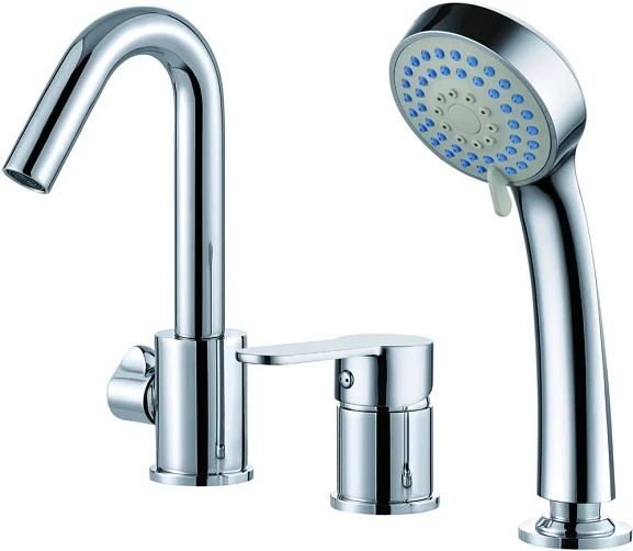 Смеситель на борт ванны Rush Tenerife TE2835-333 на 3 отверстия хром