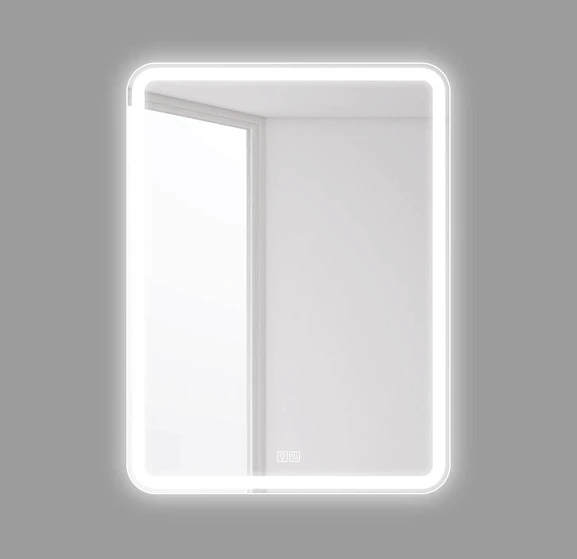 Зеркало BelBagno SPC-MAR-600-800-LED-TCH-WARM 60*80 с Led-подсветкой сенсорный выключатель подогрев