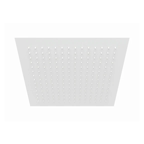 Верхний душ WasserKRAFT A163 белый, покрытие Soft-touch