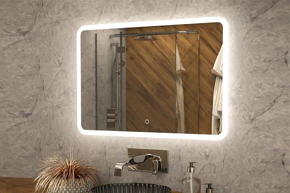 Зеркало Orange Nature ON-80ZE 80 с Led подсветкой и сенсорным выключателем