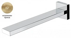 Излив для ванны Cezares Unika SCV бронза