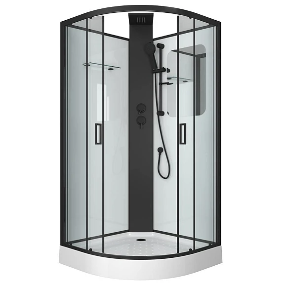 Душевая кабина Grossman Elegans GR250 100х100х217 L/R без крыши