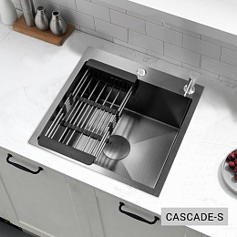 Кухонная мойка Esbano Cascade ESMKCASCS 50*50 многофункциональная оружейная сталь