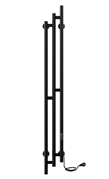 Электрический полотенцесушитель Indigo Sky 17*150 R черный муар