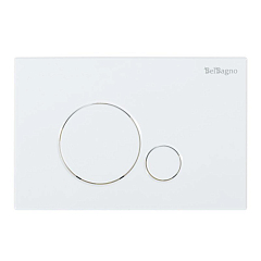 Кнопка смыва BelBagno Sfera BB014-SR-BIANCO белый глянец